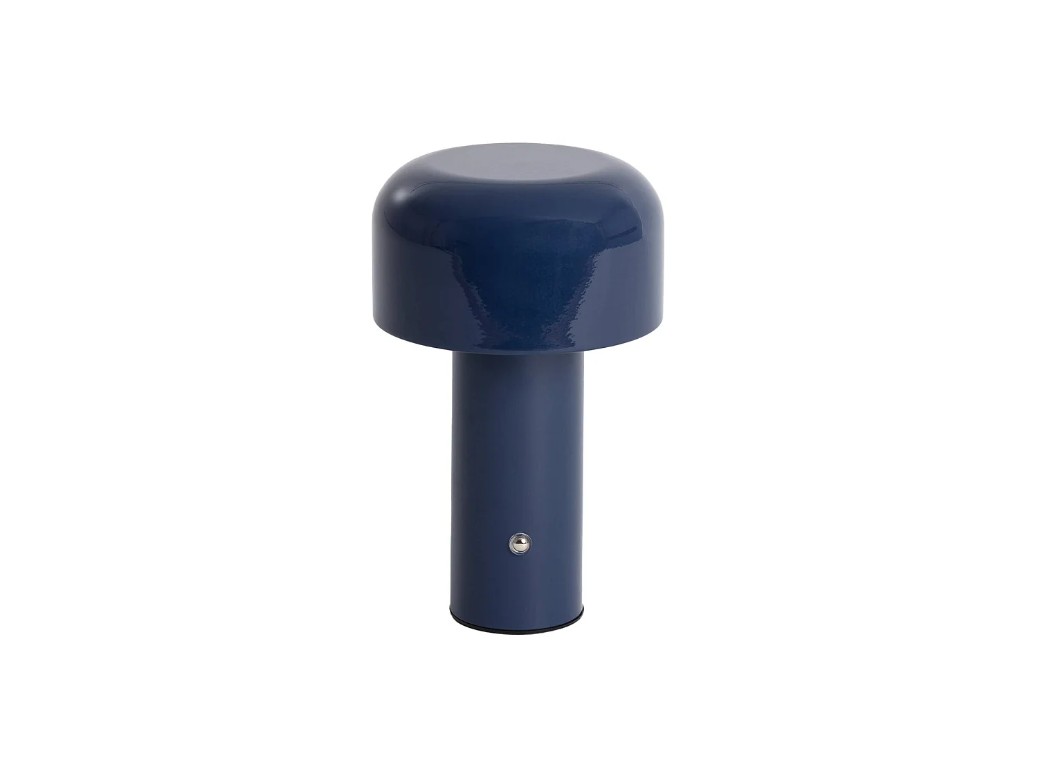 Lampe à poser LED sans fil rechargeable Victor bleu Ø 13cm