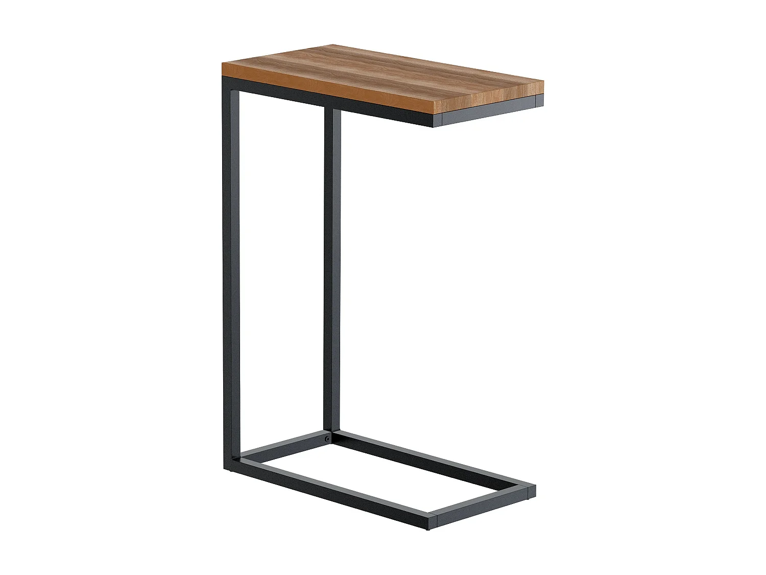Table d'appoint - carré - Bois - 46 x 25 cm - Chêne - Manteo