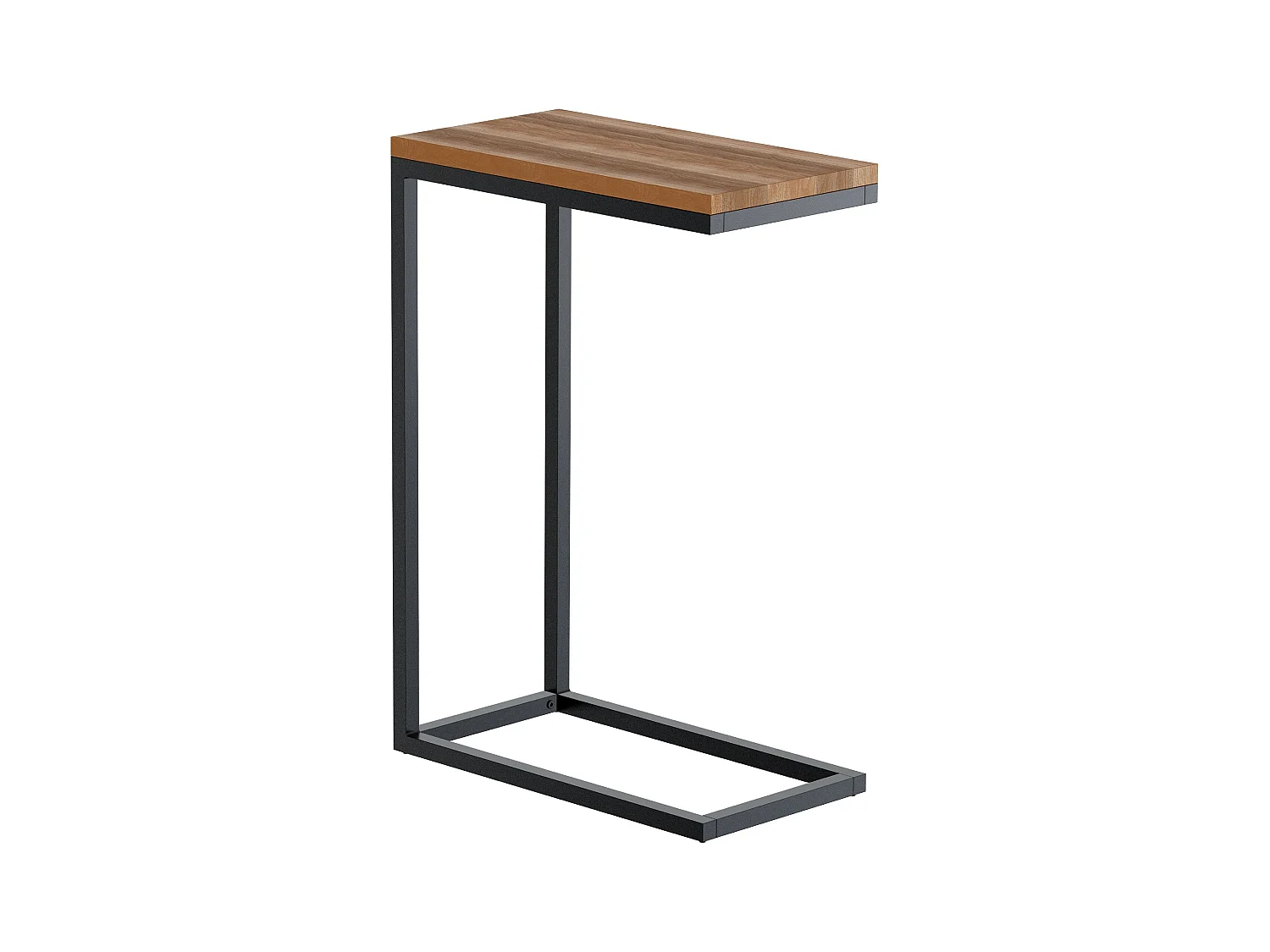 Table d'appoint - carré - Bois - 46 x 25 cm - Chêne - Manteo