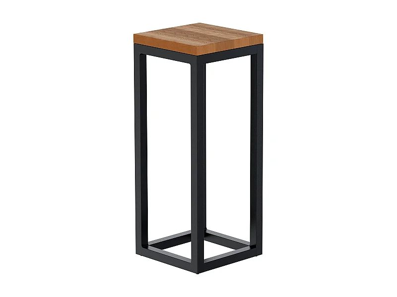 Table d'appoint - carré - Bois - 20 x 20 cm - Chêne - Manteo