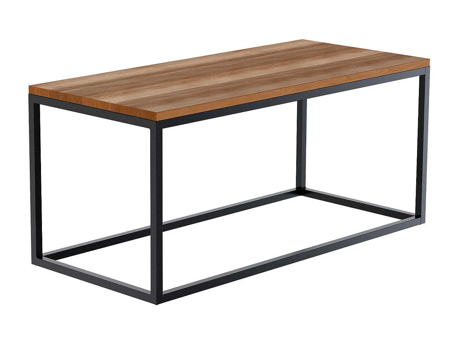 Table d'appoint - carré - Bois - 100 x 45 cm - Chêne - Manteo