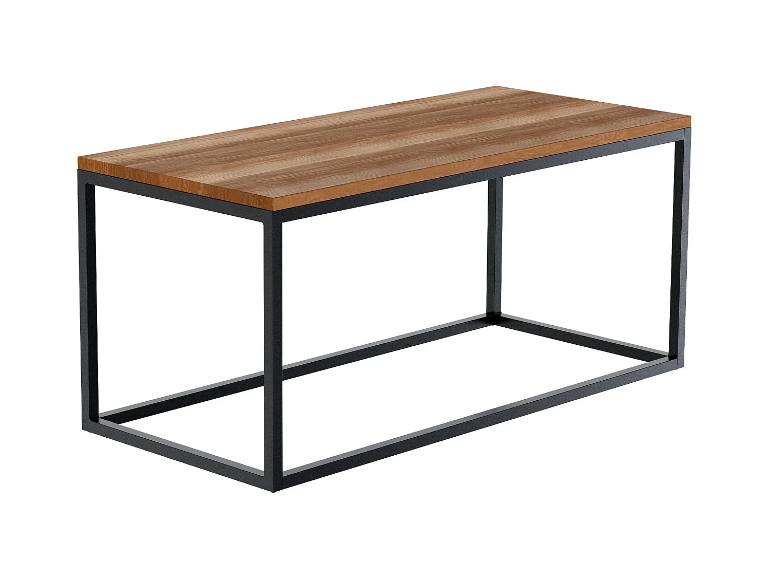Table d'appoint - carré - Bois - 100 x 45 cm - Chêne - Manteo