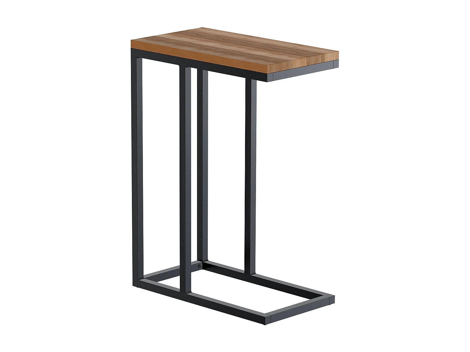 Table d'appoint - carré - Bois - 46 x 25 cm - Chêne - Manteo