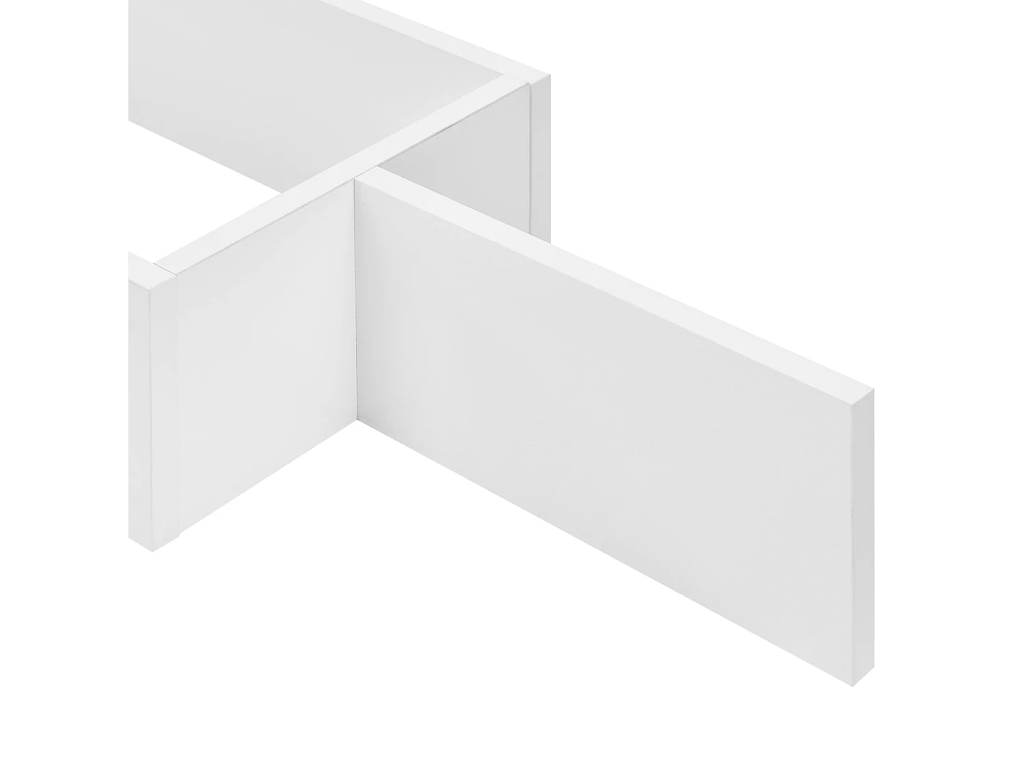 Estante de pared de diseño con almacenaje 104 cm blanco 03_0005205