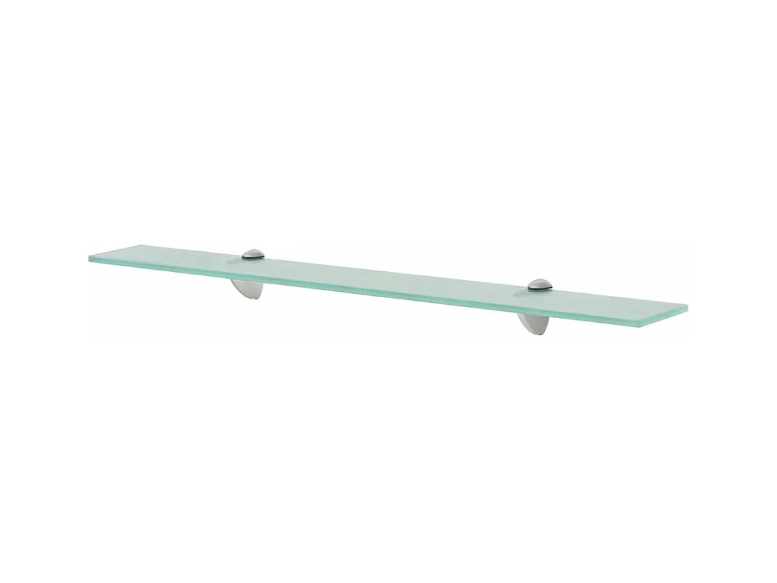 Mensola pensile di design in vetro 70x20 cm 8 mm 2702147/2