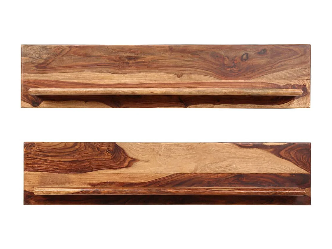 Étagère armoire meuble design bois marron 118 x 26 x 20 cm 2702234/2