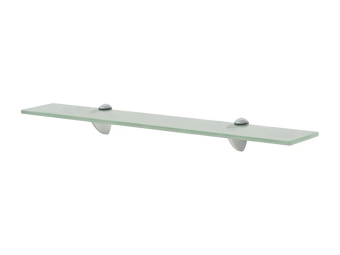 Étagère murale élégante transparente verre 60 x 10 x 0.8 cm 2702138/2