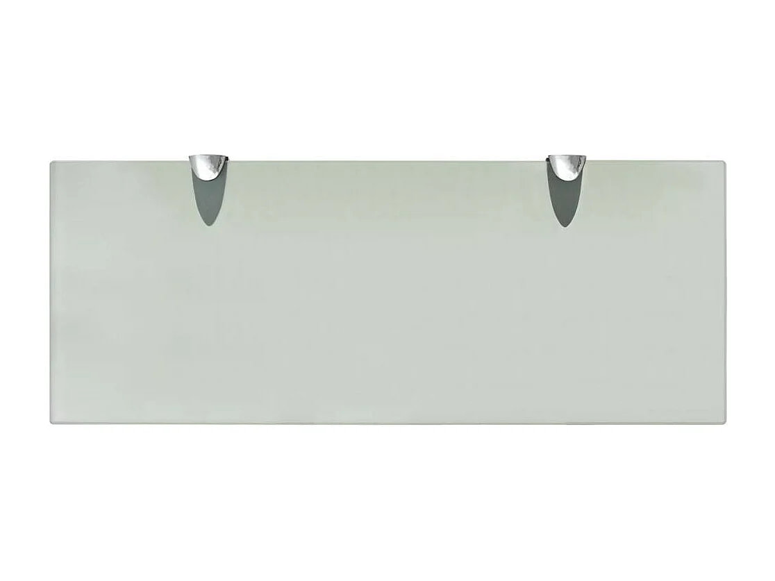 Étagère armoire meuble design verre 50 x 20 x 0.8 cm 2702161/2