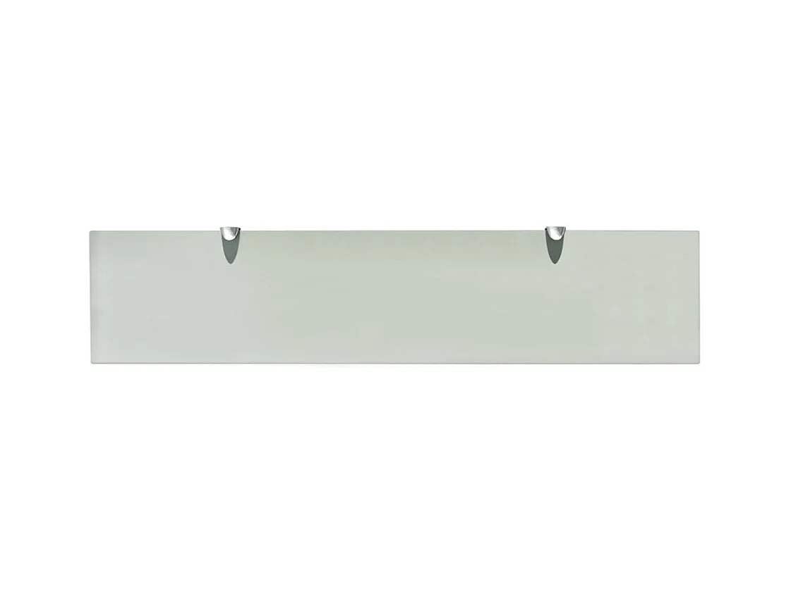 Armário de prateleira com design de parede móveis de vidro 90x20 cm vidro 8 mm 2702165/2