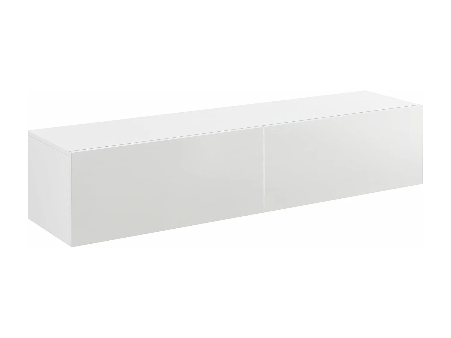 Étagère murale design meuble blanche 140 x 33 x 30 cm 03_0005187