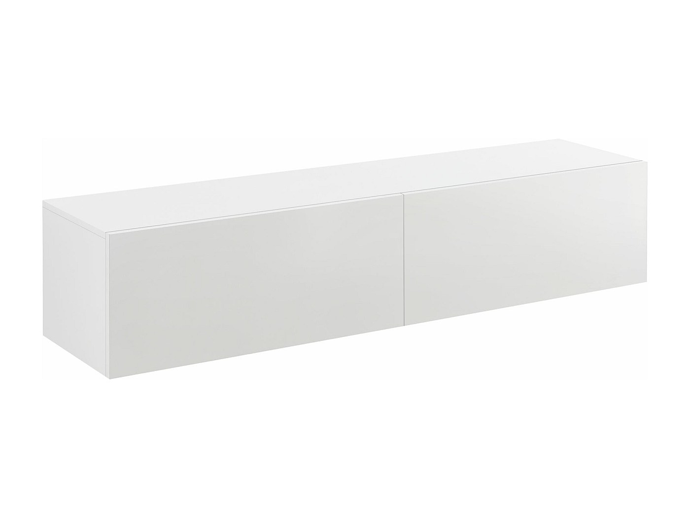 Selsey Mensola Per TV A Parete Telire – Design Minimalista, Melamina Grigio 140 Cm, Pratica E Resistente