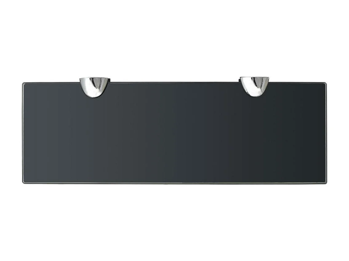 Mensola pensile di design in vetro 30x10 cm 8 mm 2702127/2