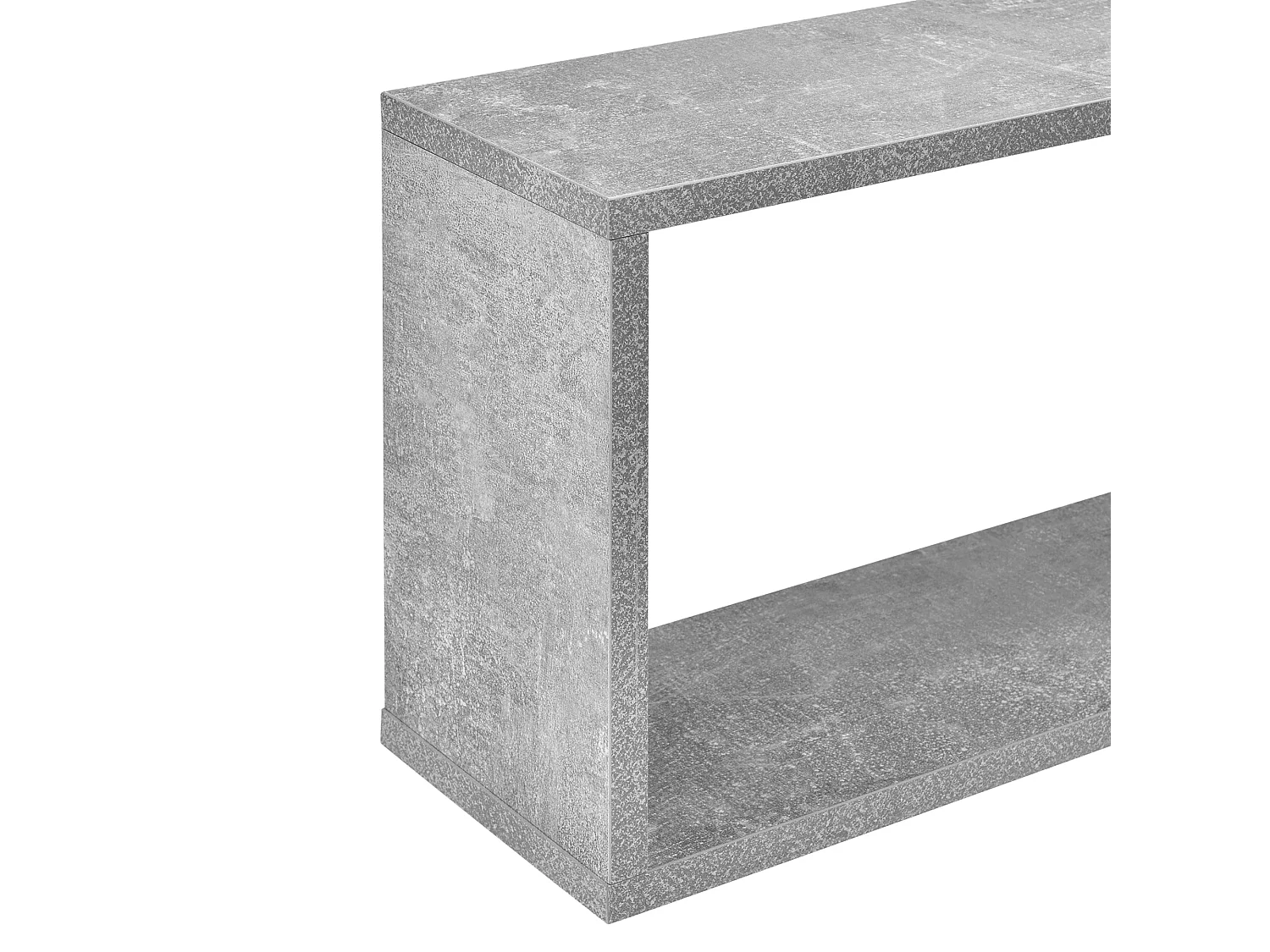 Lot de 3 étagères grise 45 x 14.5 x 27 cm 03_0005794