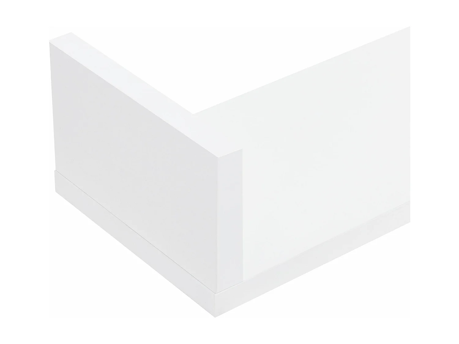 Lot de 3 étagères blanche 60 x 15 x 10 cm 03_0005795