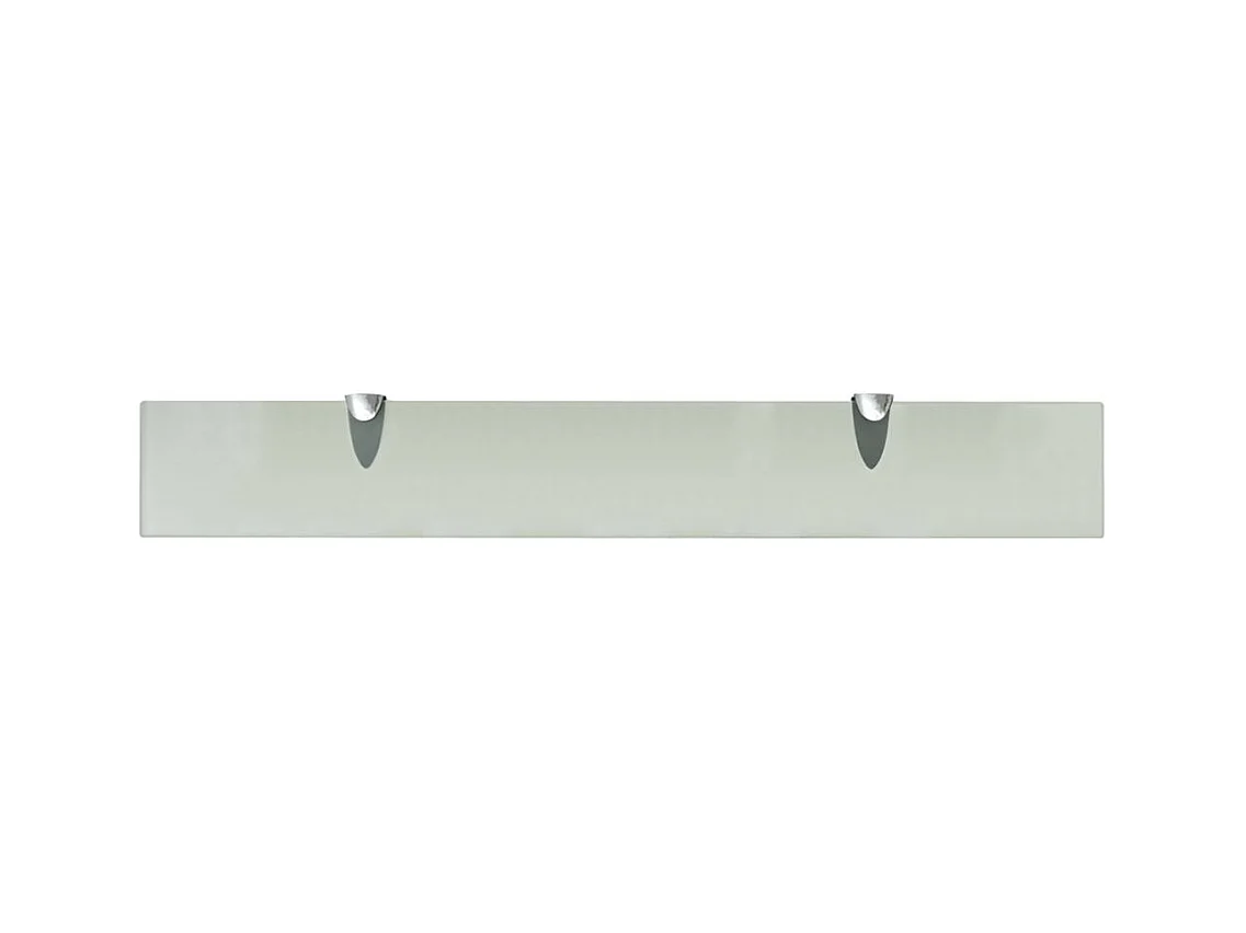 Prateleira de parede de design elegante em vidro 70 x 10 cm 8 mm 2702139/2
