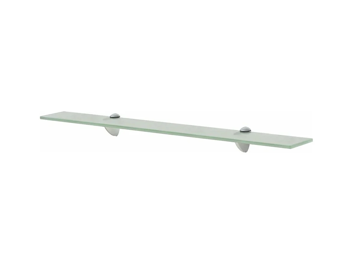 Mensola pensile di design in vetro 70x20 cm 8 mm 2702163/2