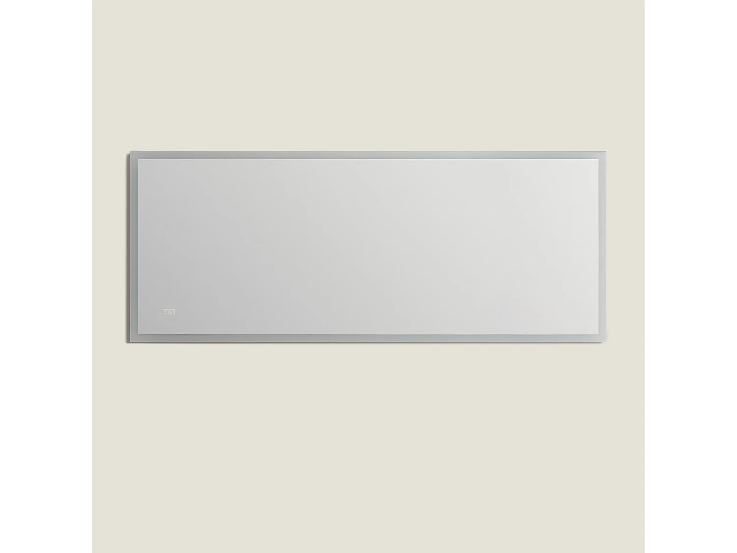 Espejo Baño con Luz LED y Antivaho 1500x600 mm Iria Seleccionable (Cálido-Neutro-Frío)