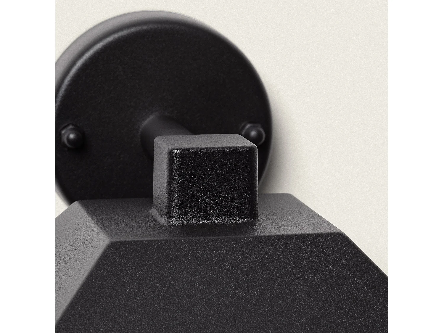 Lampada da Parete per Esterni Alluminio Ketsa Nero