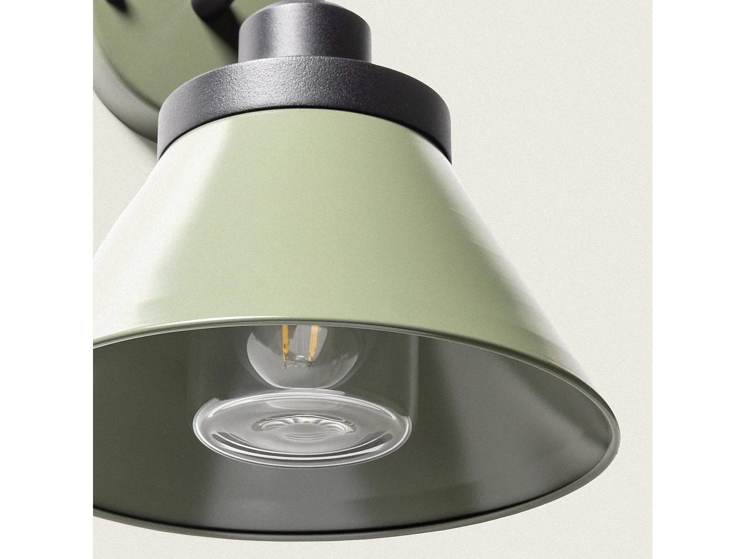 Lampe Murale Extérieure Aluminium Medow Vert