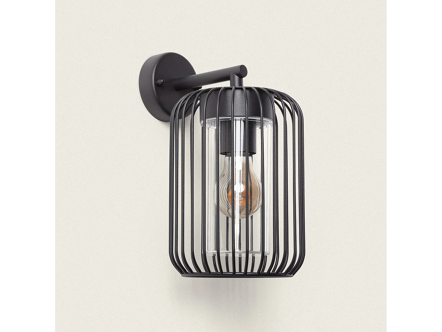 Lampe Murale Extérieure Acier Inoxydable Dadawa Noir