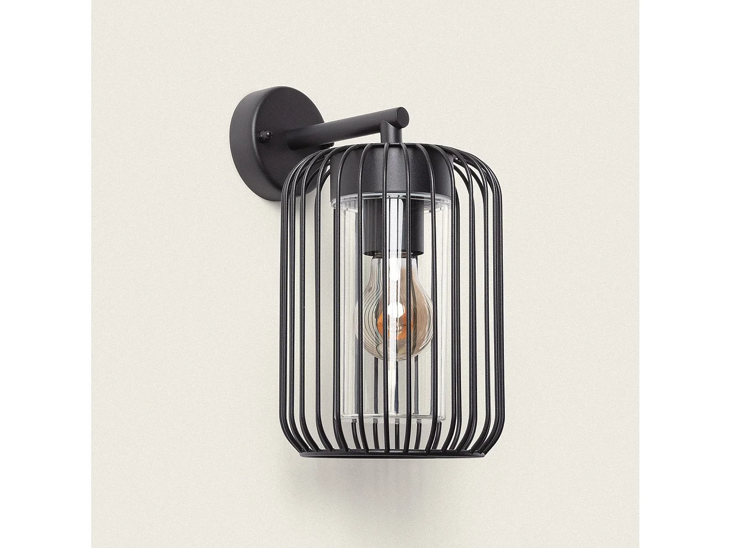 Lampe Murale Extérieure Acier Inoxydable Dadawa Noir