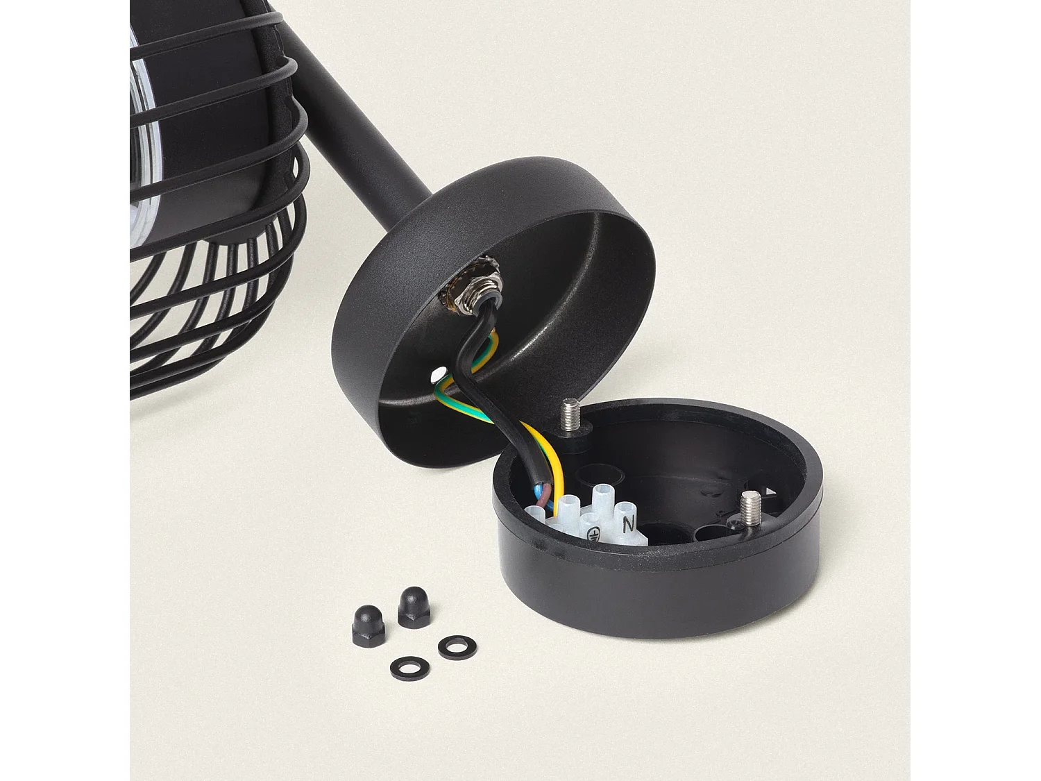 Lampe Murale Extérieure Acier Inoxydable Dadawa Noir