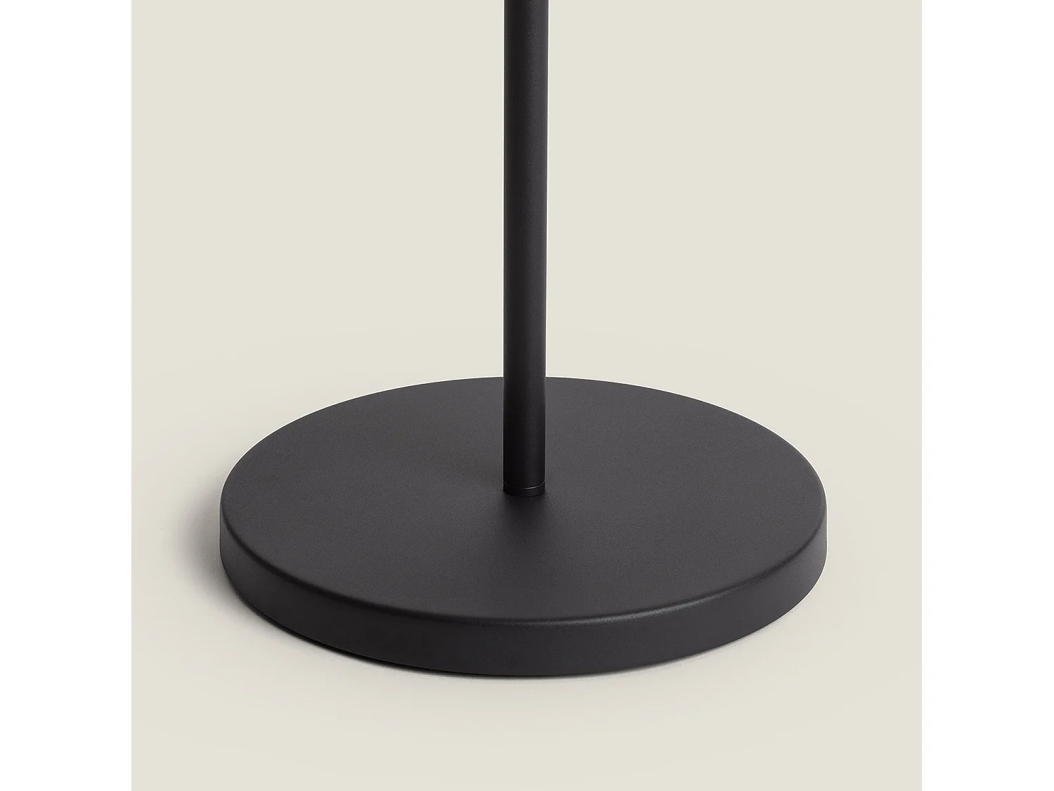 Lampadaire Solaire Extérieur LED 2,6W Métal Aldana Noir