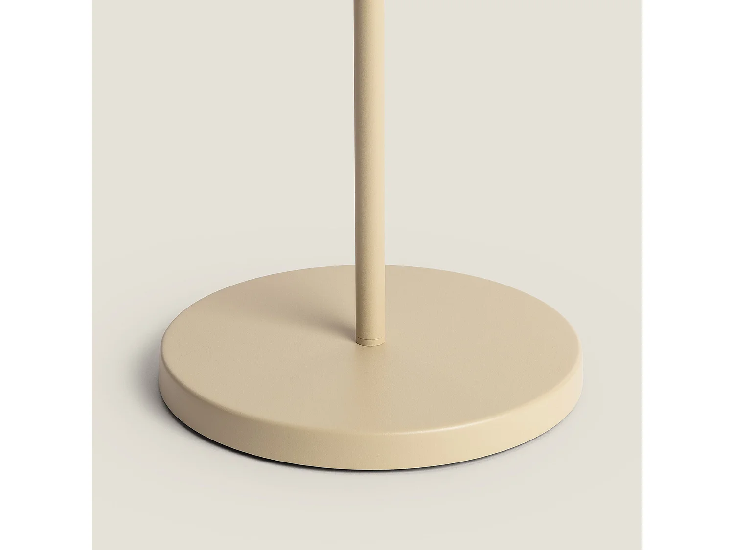 Lampadaire Solaire Extérieur Aldana 2.6W Crème