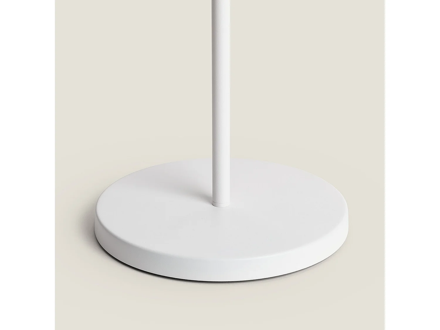 Lampadaire Solaire Extérieur LED 2,6W Métal Aldana Blanc