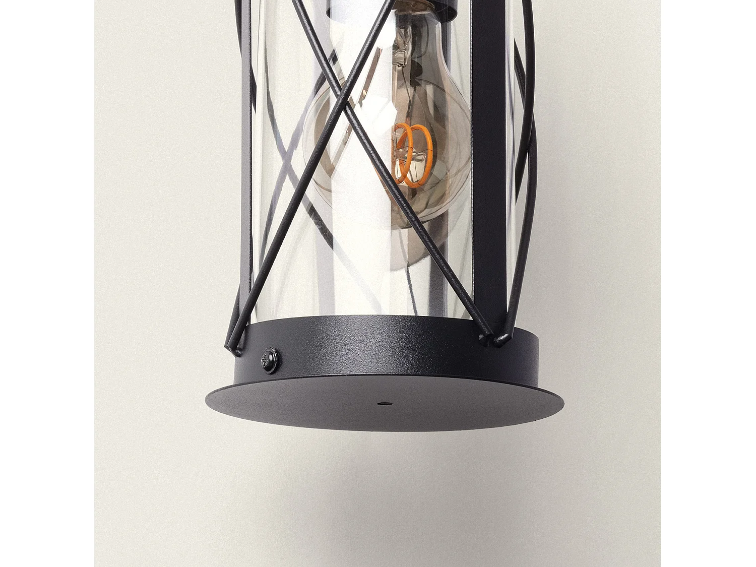 Lampe Murale Extérieure Acier Inoxydable Gedja Noir