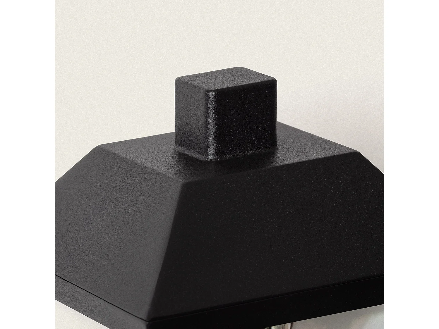 Lámpara de Pared Exterior Aluminio con Detector de Movimiento Mukom Negro