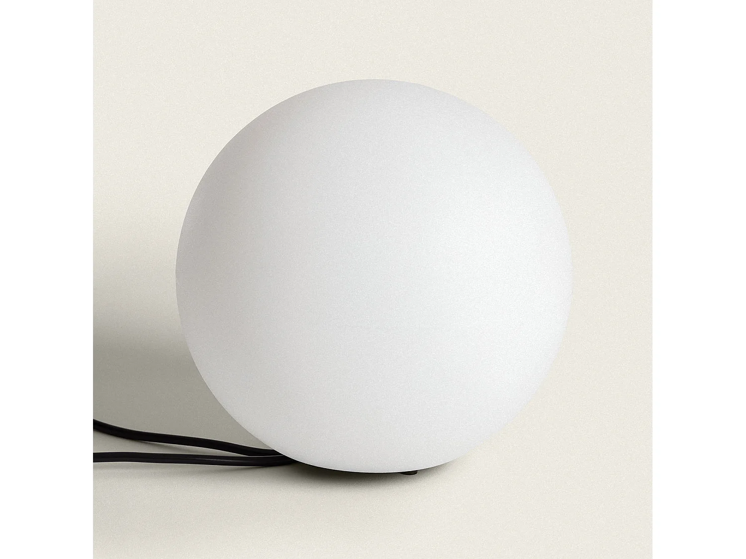 Sphère LED IP44 3W Blanc