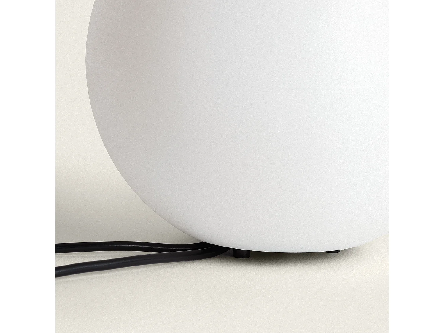 Sphère LED IP44 3W Blanc