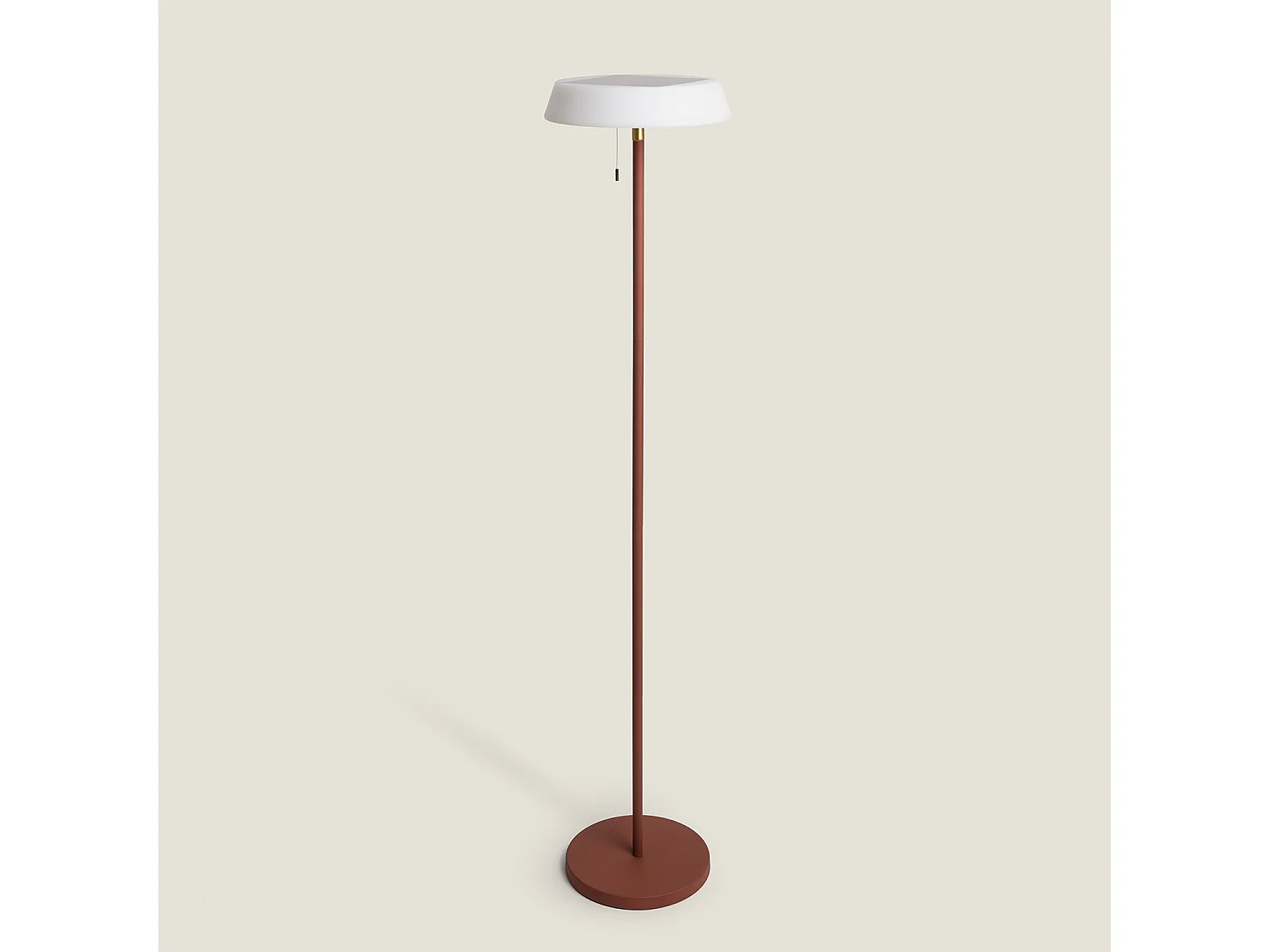 Lampada da Terra LED Solare per Esterni 2.6W Aldana Terracotta