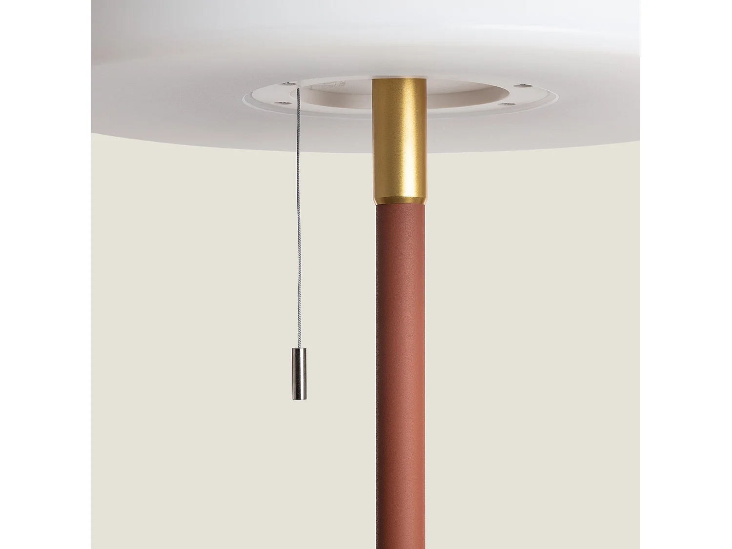Lampada da Terra LED Solare per Esterni 2.6W Aldana Terracotta