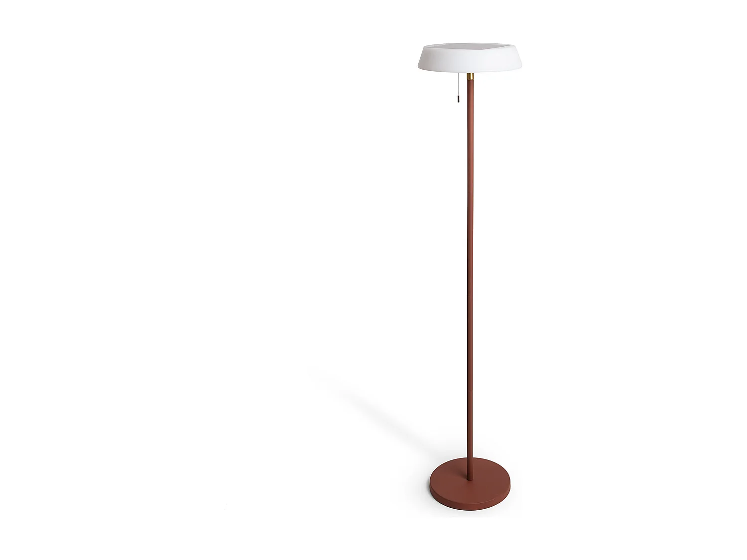 Lampadaire Solaire Extérieur LED 2,6W Métal Aldana Terre cuite