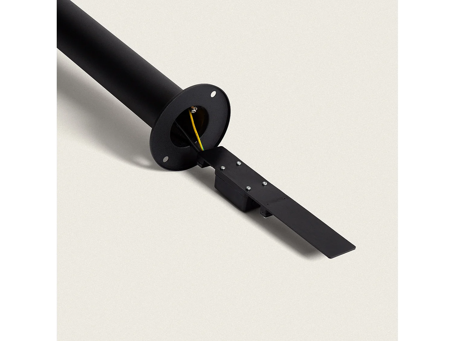 Lampioncino per Esterni Alluminio 50cm Graham Nero