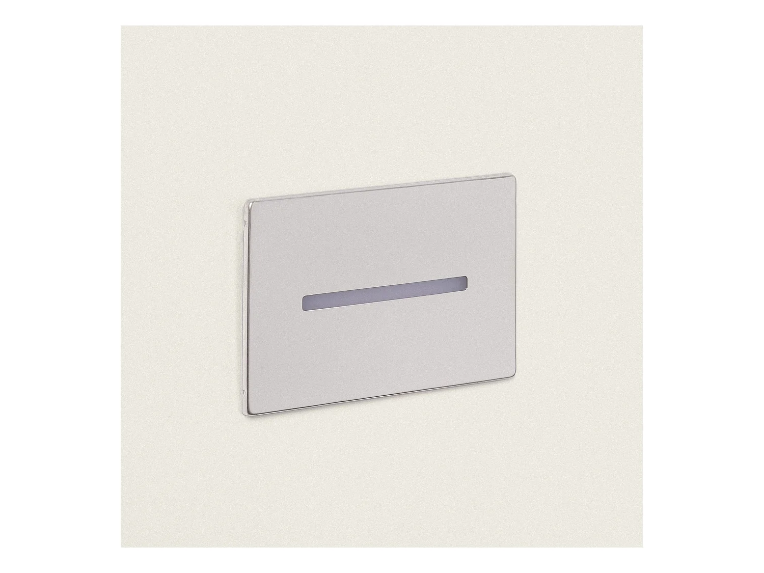 Balise Extérieure LED Murale 3W Wabi Linéaire Argent