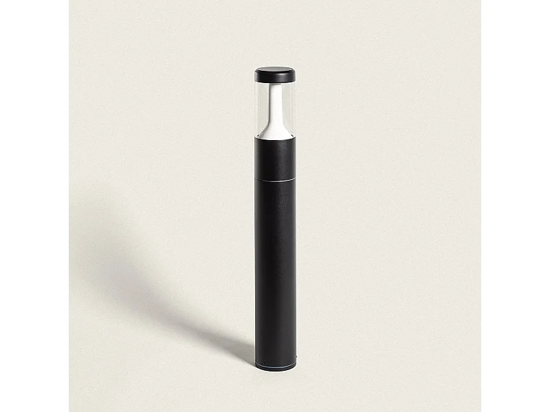 Balise Extérieure LED 65cm 8W Aluminium Mikael Noire Noir mat