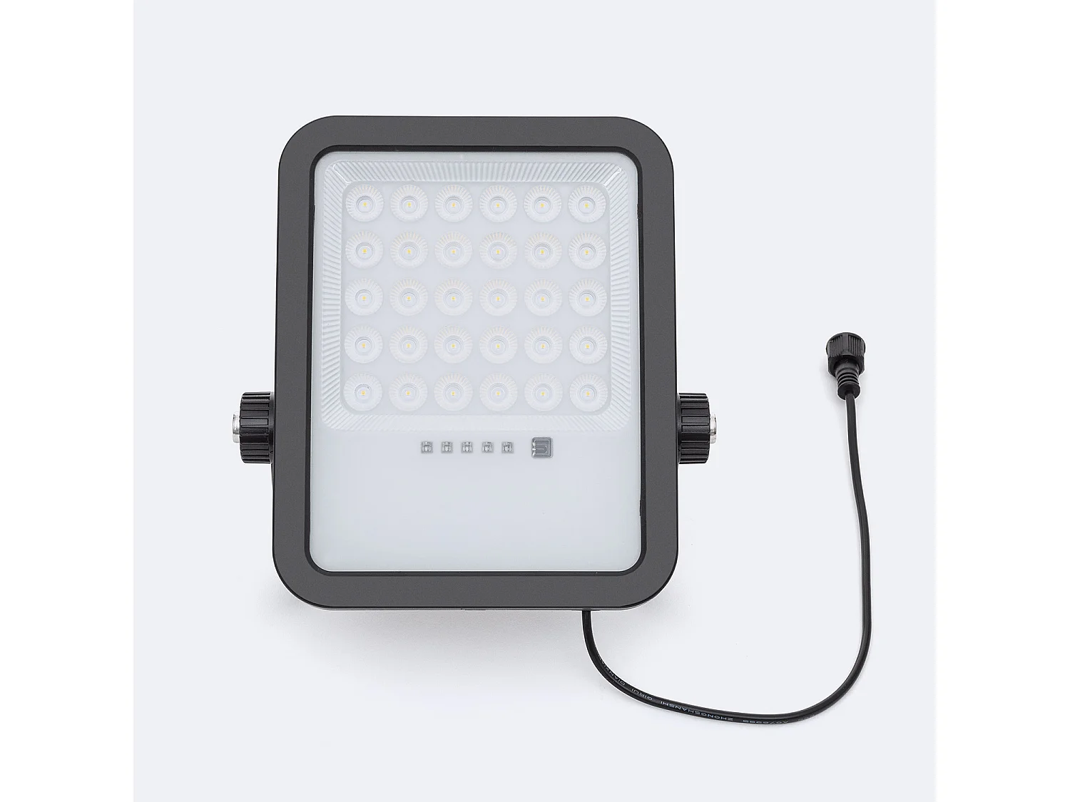 Projecteur Solaire Extérieur LED Nurda 10W 1200 lm IP65 avec Télécommande 6500K Blanc froid