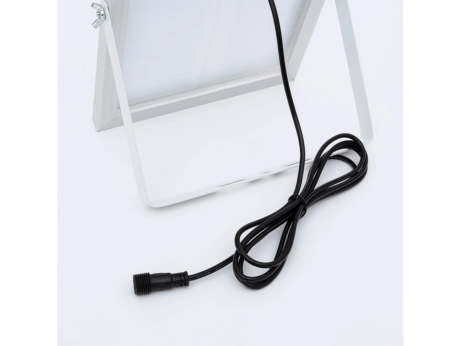 Projecteur Solaire Extérieur LED Nurda 10W 1200 lm IP65 avec Télécommande 6500K Blanc froid