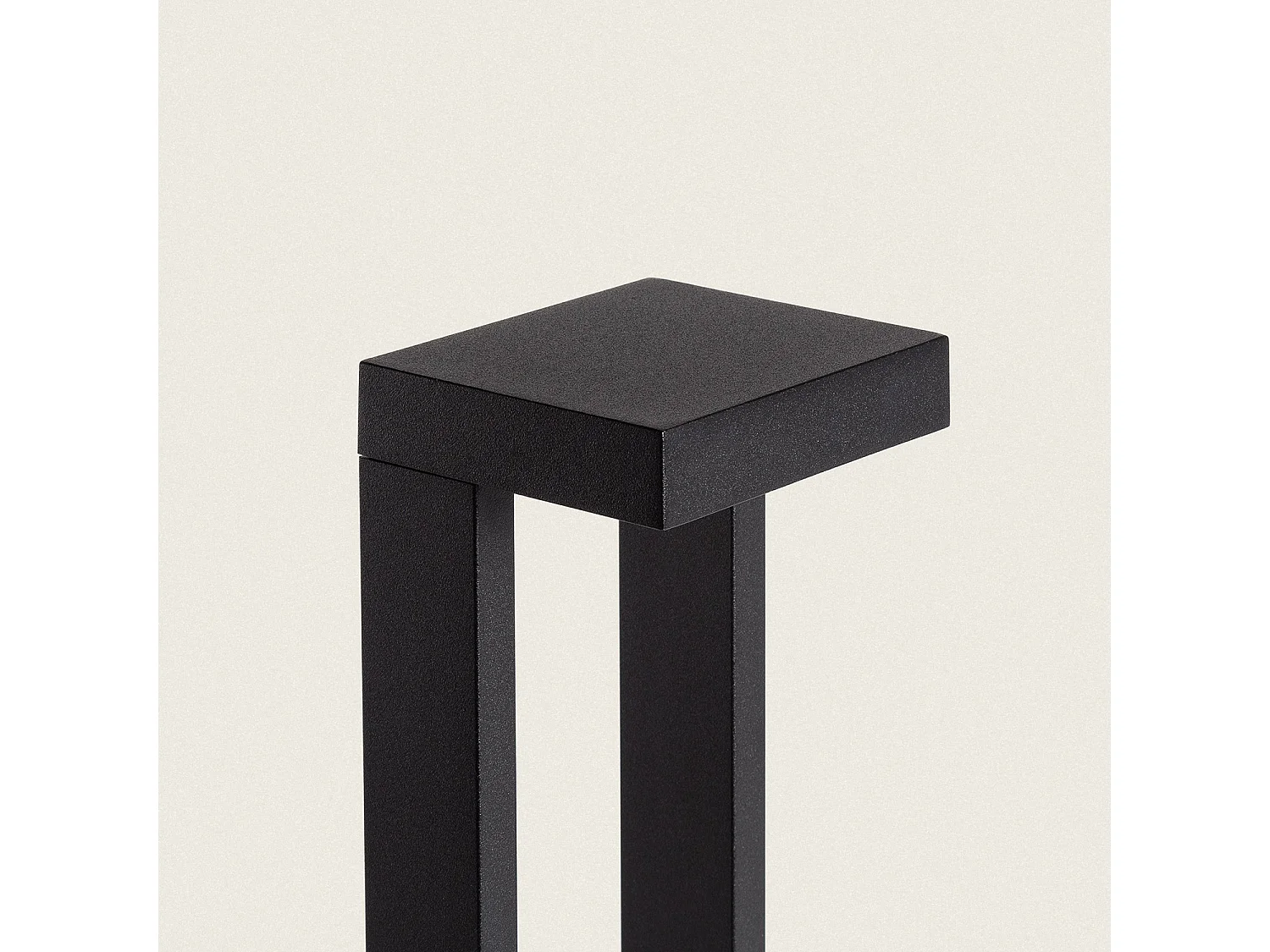 Balise Extérieure LED 65cm 10W Aluminium Droxe Noire Noir