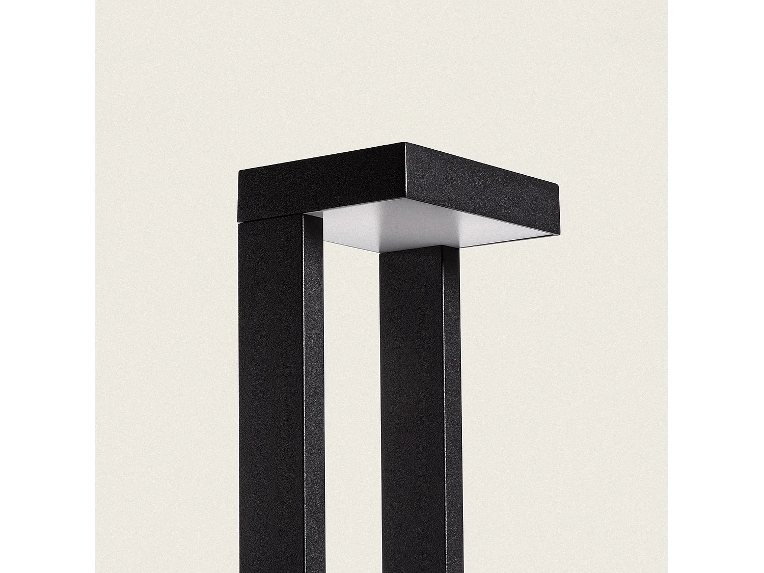 Balise Extérieure LED 65cm 10W Aluminium Droxe Noire Noir