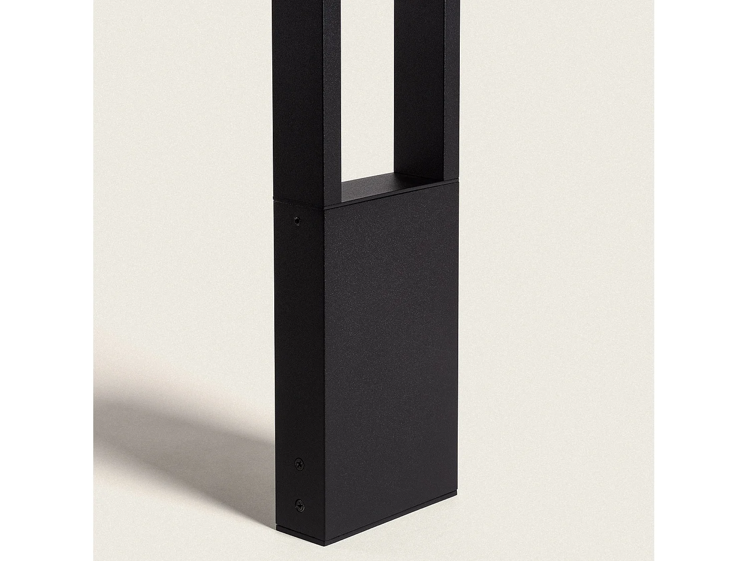 Balise Extérieure LED 65cm 10W Aluminium Droxe Noire Noir