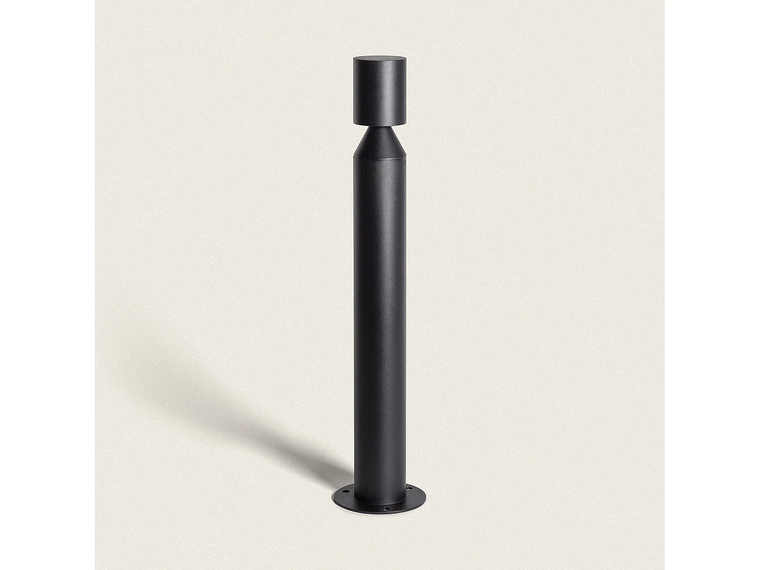 Balise sur Pied Extérieure LED 6W 60cm Aluminium Cashel Noir