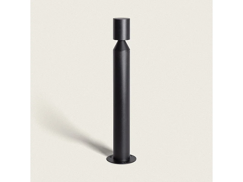 Balise sur Pied Extérieure LED 6W 60cm Aluminium Cashel Noir