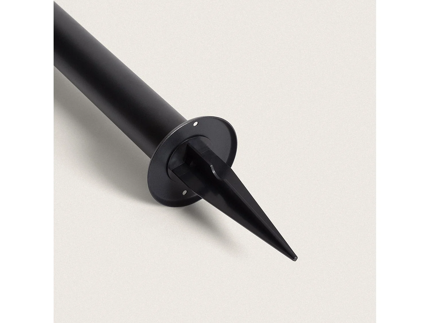 Lampioncino per Esterni Solare LED 1,5W 50cm Alluminio con Sensore di Movimento Ashier Nero