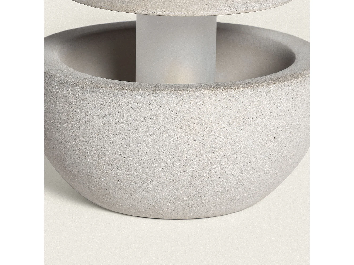 Balise Extérieure Ciment Ovinta Gris Pierre