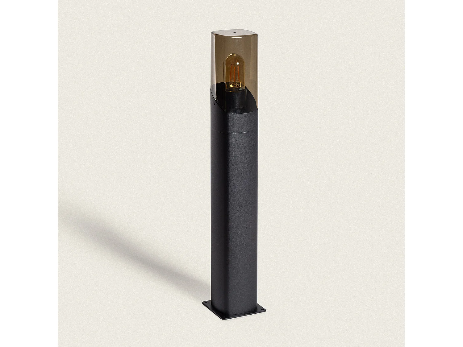 Balise sur Pied Extérieure 60cm Aluminium Pelly Noir