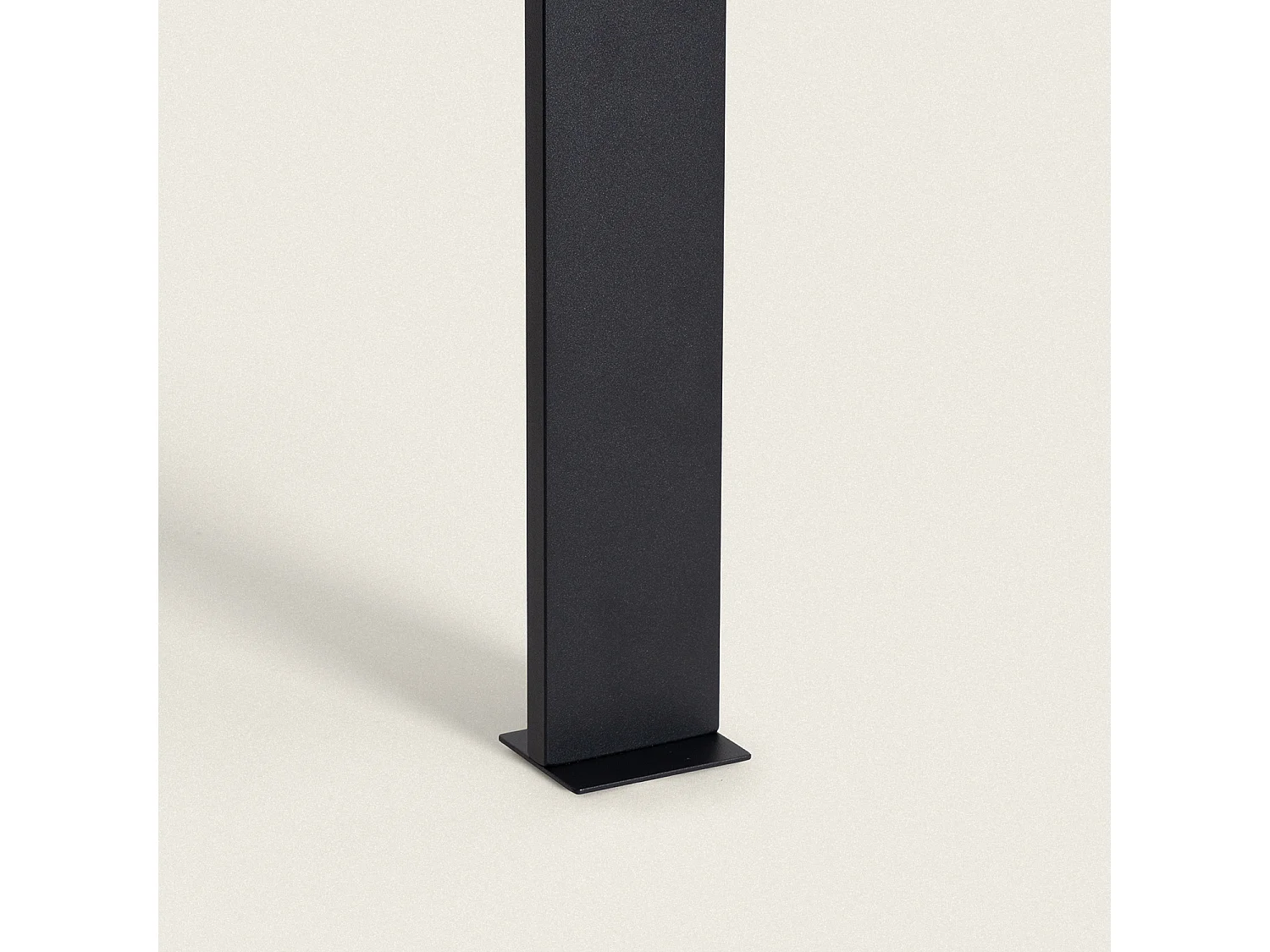 Balise sur Pied Extérieure Solaire LED 1,5W 46cm Aluminiu avec Détecteur de Mouvement Efren Noir